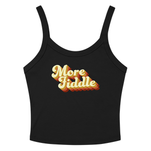 More Fiddle Women's Micro-Rib Tank Top