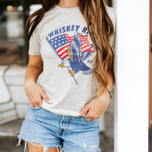 Whiskey Riff Bald Eagle T-Shirt