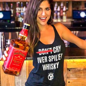 Cry Over Spilled Whiskey Women's Tank Top