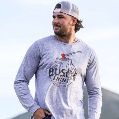 Busch Light Hatchet Long Sleeve Tee