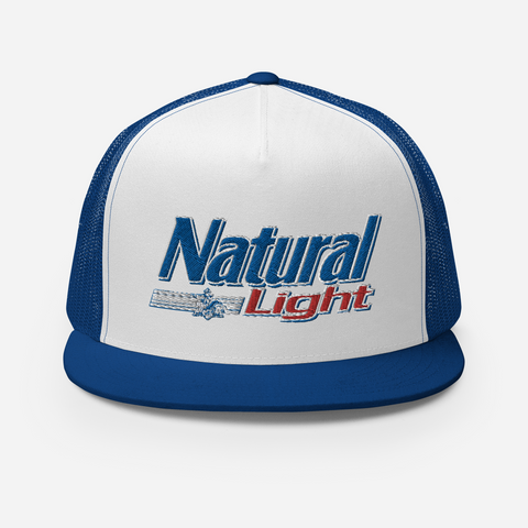 Natural Light Retro Snapback Hat