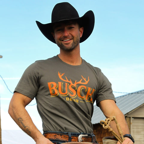 Busch Beer Antlers T-Shirt
