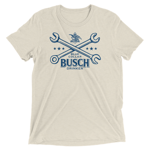 Blue Collar Busch Beer Drinker T-Shirt