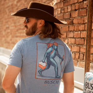 Busch Light Bigfoot Camping T-Shirt