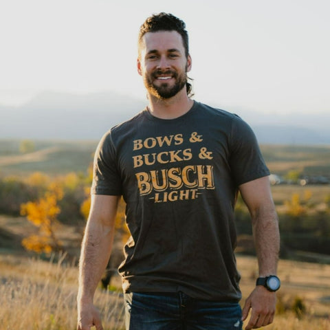 Bows & Bucks & Busch Light T-Shirt