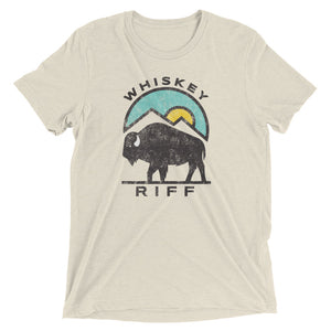 Whiskey Riff Bison T-Shirt