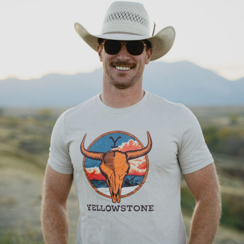 Yellowstone Pastures Skull T-Shirt