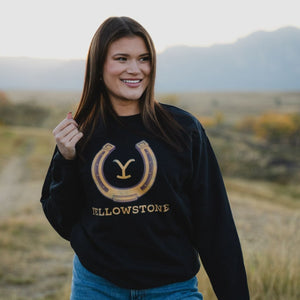 Yellowstone Horseshoe Crewneck Sweatshirt