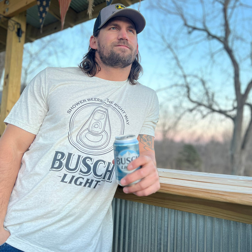 Busch Light Shower Beers T-Shirt – Whiskey Riff Shop