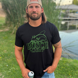 Busch Light Catfish Neon Sign T-Shirt