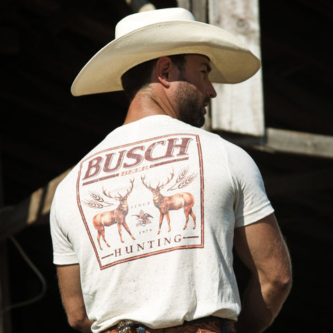 Busch Beer Hunting Elk T-Shirt