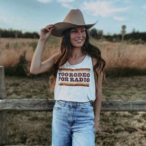 Too Rodeo For Radio Tank Top