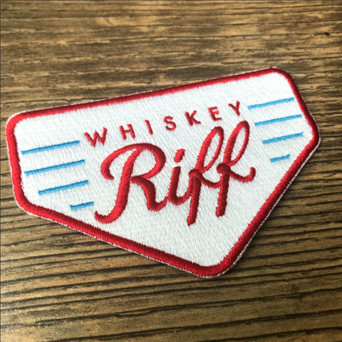 Whiskey Riff Retro Patch
