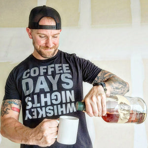 Coffee Days Whiskey Nights T-Shirt