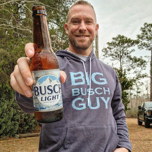 Big Busch Beer Guy Hoodie