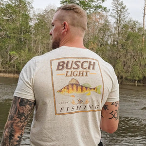 Busch Light Fishing Perch T-Shirt