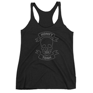 Honky Tonk Skull Women's Tank Top