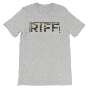 Camo Whiskey Riff Logo T-Shirt