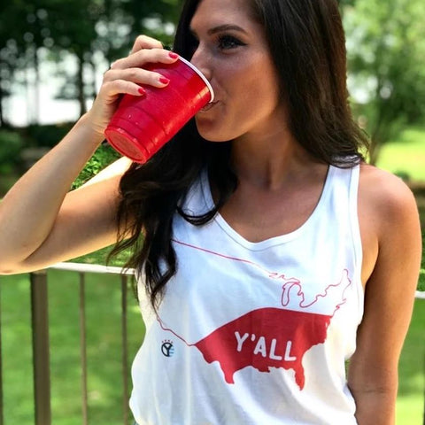 Y'ALL USA Unisex Tank Top