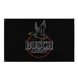 Busch Light Neon Duck Flag