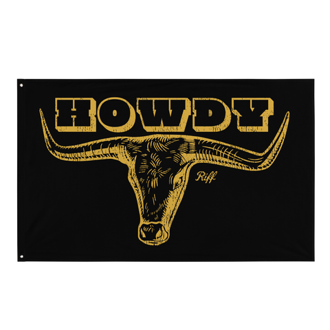 Howdy Bull Flag