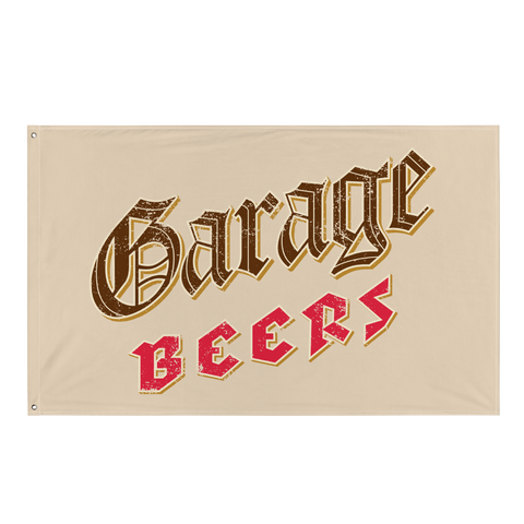 Texas Garage Beers Flag