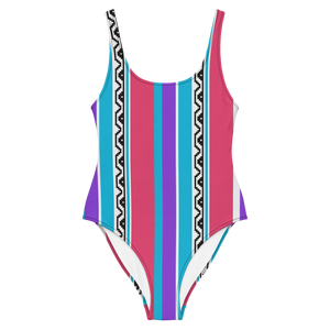 Ugly '90s Country Ranch One-Piece Swimsuit