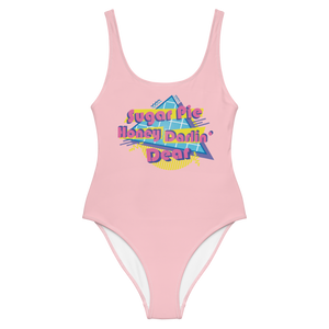 Sugar Pie, Honey, Darlin', Dear '90s Country One-Piece Swimsuit