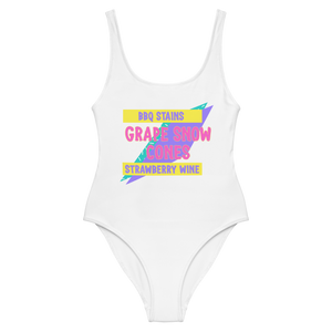 Ultimate '90s Country Menu One-Piece Swimsuit