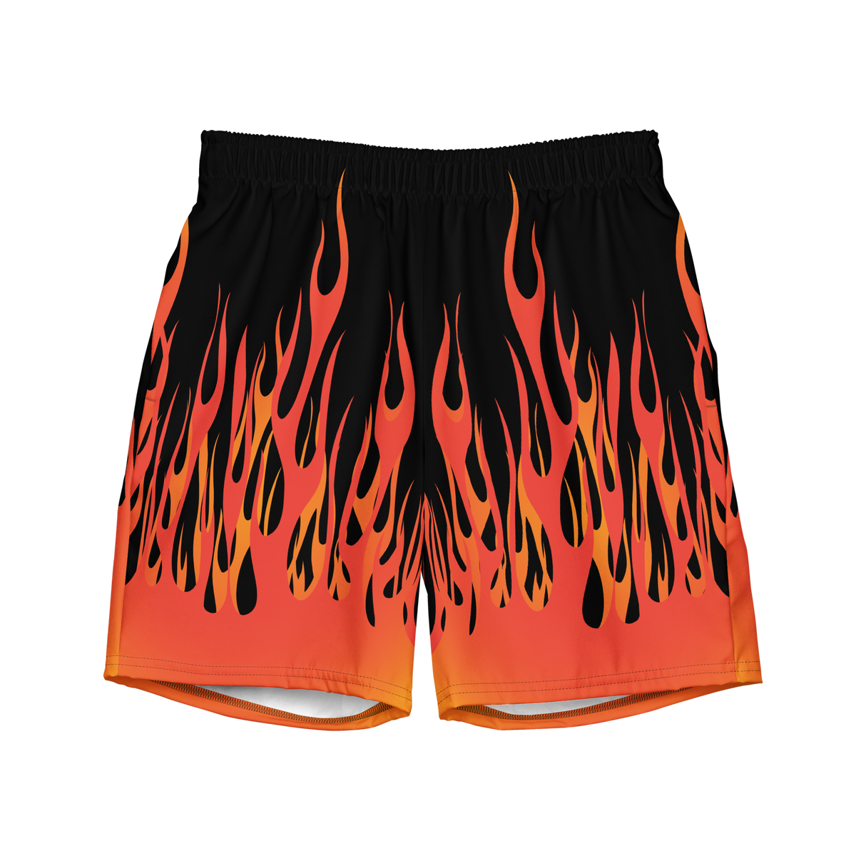 Retro Flames Swim Trunks – Whiskey Riff Shop