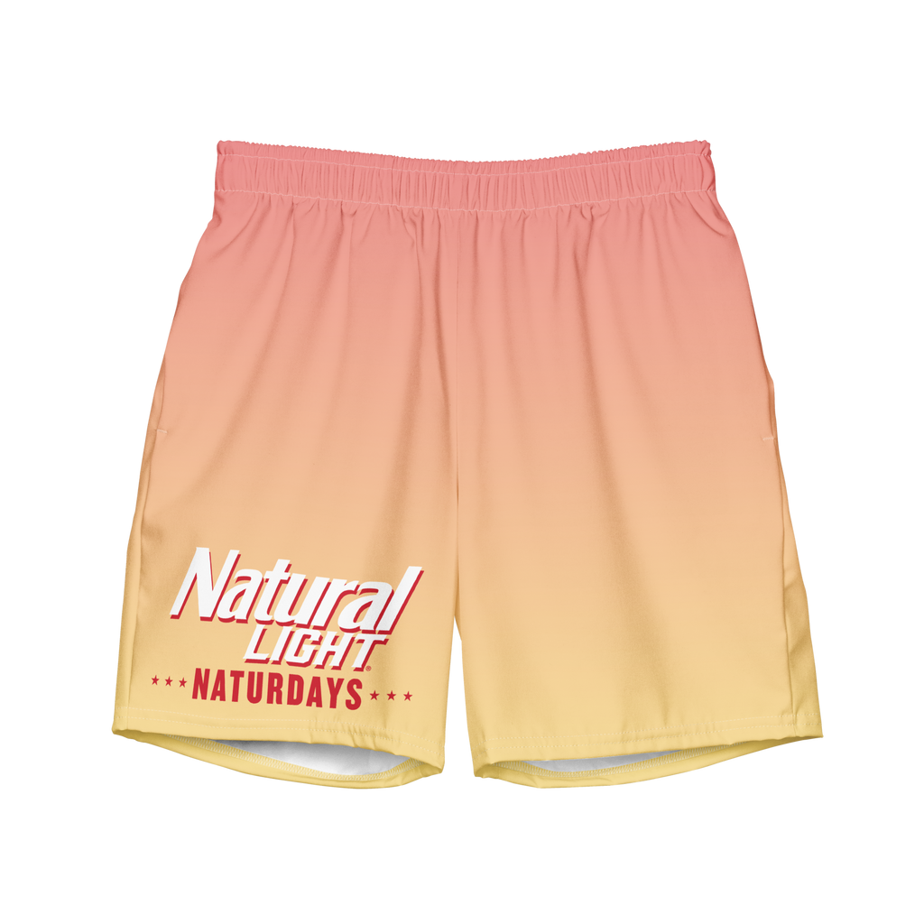 Natural Light NATURDAYS Swim Trunks Whiskey Riff Shop