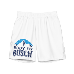 Body By Busch Beer Swim Trunks