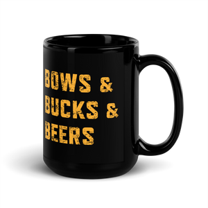 Bows & Bucks & Beers Coffee Mug