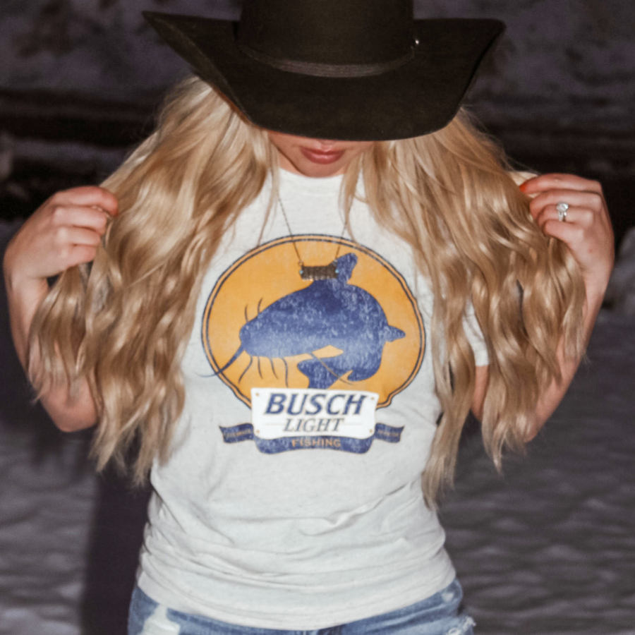 Busch Light Trophy Catfish T-Shirt - XS