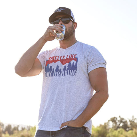Smells Like Day Drinking USA T-Shirt