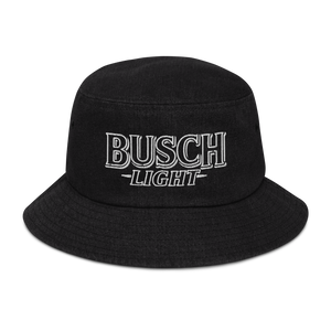 Busch Light Denim Bucket Hat