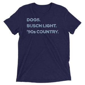 Dogs, Busch Light, '90s Country T-Shirt