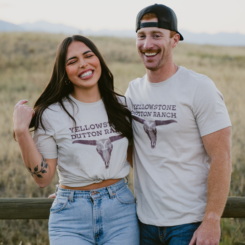 Yellowstone Dutton Ranch Horns T-Shirt