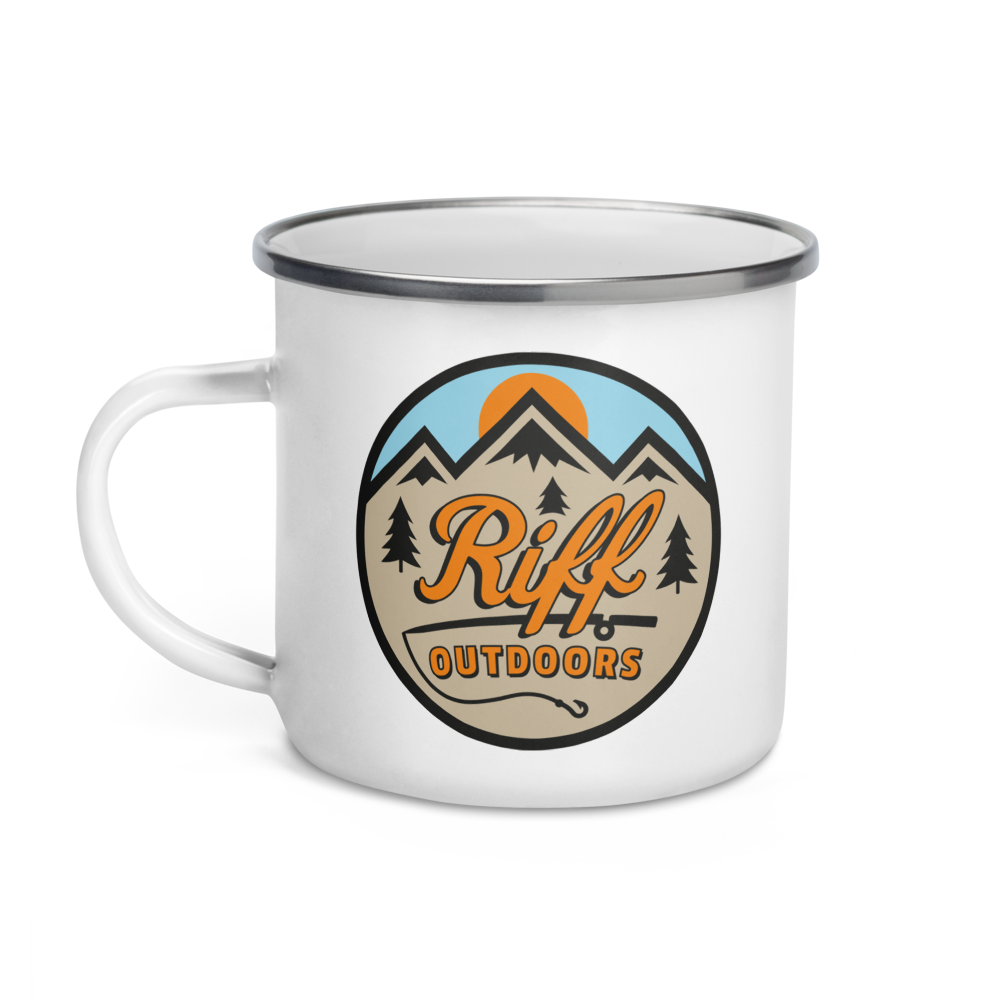 12 oz Sublimation Enamel Camp Mug