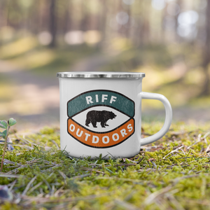 RIFF Outdoors Grizzly Bear Camping Mug