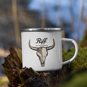 RIFF Outdoors Skull Camping Mug