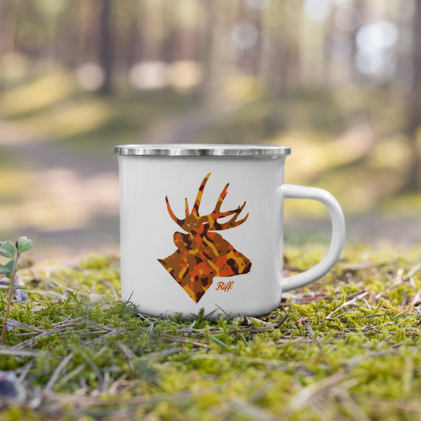 Camo Deer Camping Mug – Whiskey Riff Shop