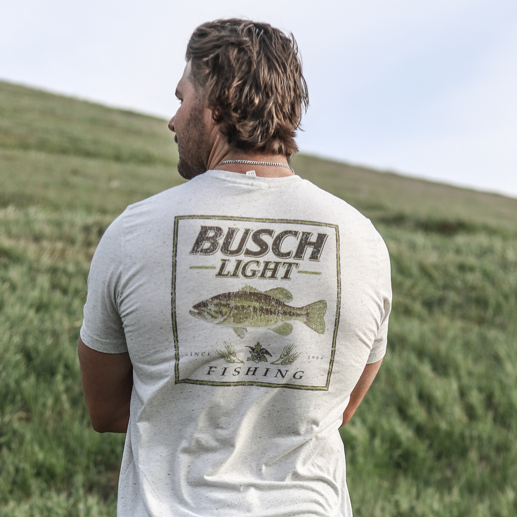 Busch Light Fishing Largemouth Bass T-Shirt - XS
