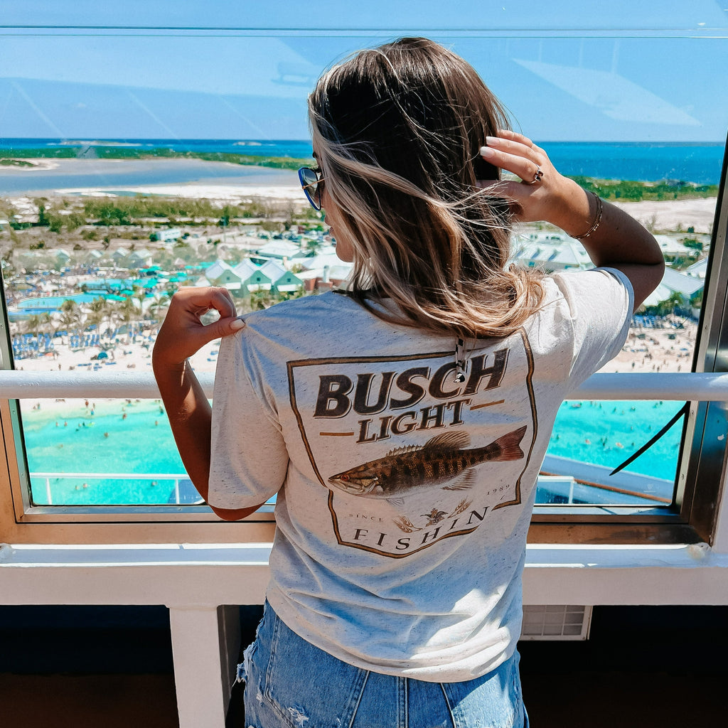 Busch Light Fishing Smallmouth Bass T-Shirt – Whiskey Riff Shop