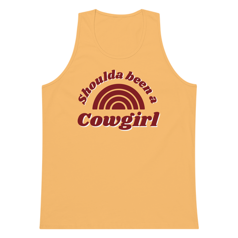 Shoulda Been A Cowgirl Tank Top