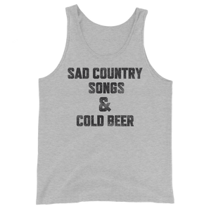 Sad Country Songs & Cold Beer Tank Top