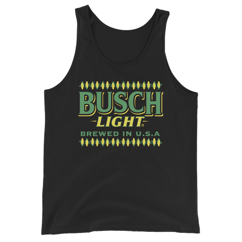 Brew City Busch Light® Fishing Tank Top - Men's Tank Tops in Neon Sky Blue