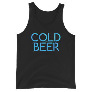 Cold Beer Neon Sign Tank Top