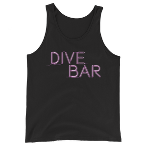 Dive Bar Neon Sign Tank Top