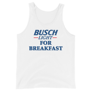 Busch Light For Breakfast Tank Top
